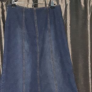 Jean skirt